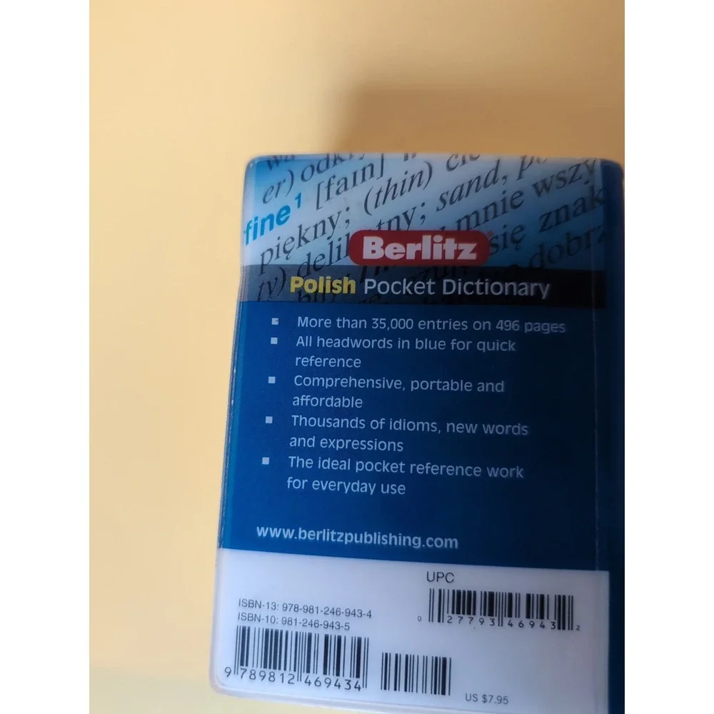 Berlitz Pocket‎ Dictionary Ser.: Polish - Berlitz Pocket Dictionary :...